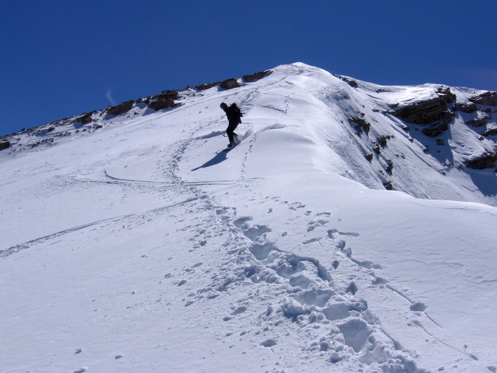 Pouzenc, sous le sommet