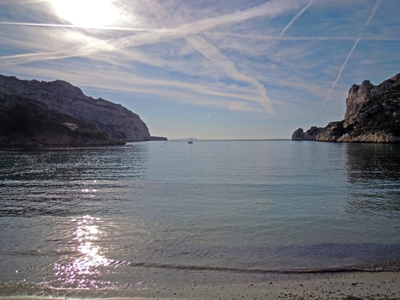 Calanques recyclage moniteur d'escalade