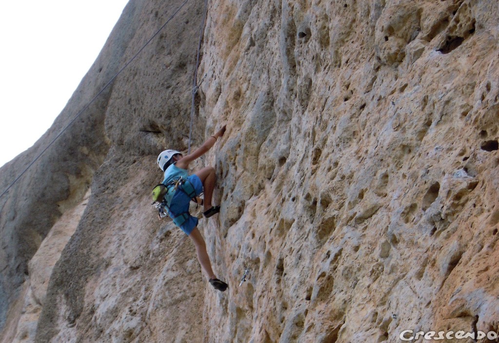 Céüse, grande face