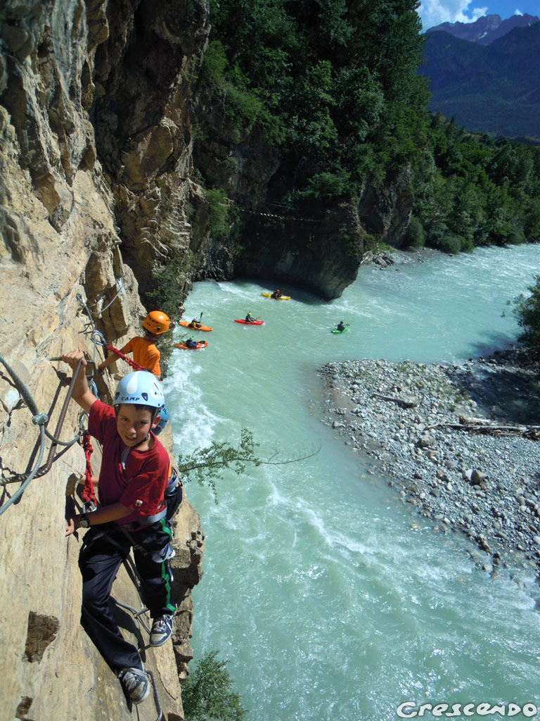 Via ferrata Durance