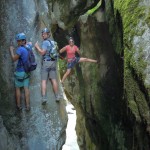 Cours, stages via ferrata briançonnais avec un moniteur