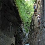 Cours, stages via ferrata et canyoning briançonnais avec un moniteur