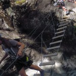 Moniteur de via ferrata vous emmenerons sur les parcours d'initiation comme sur les plus sportifs des Hautes Alpes