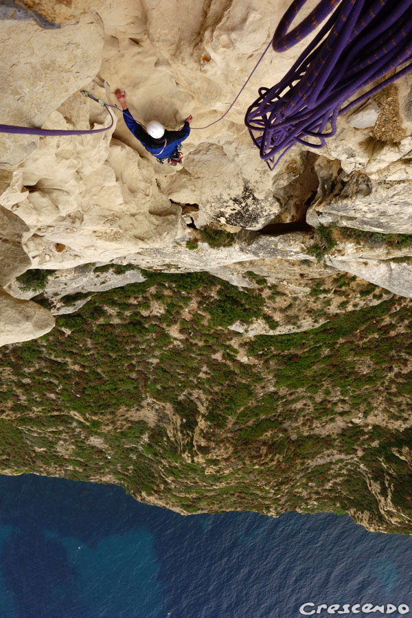 cap canaille - grazie amici - Escalade Calanques de Marseille / Cassis