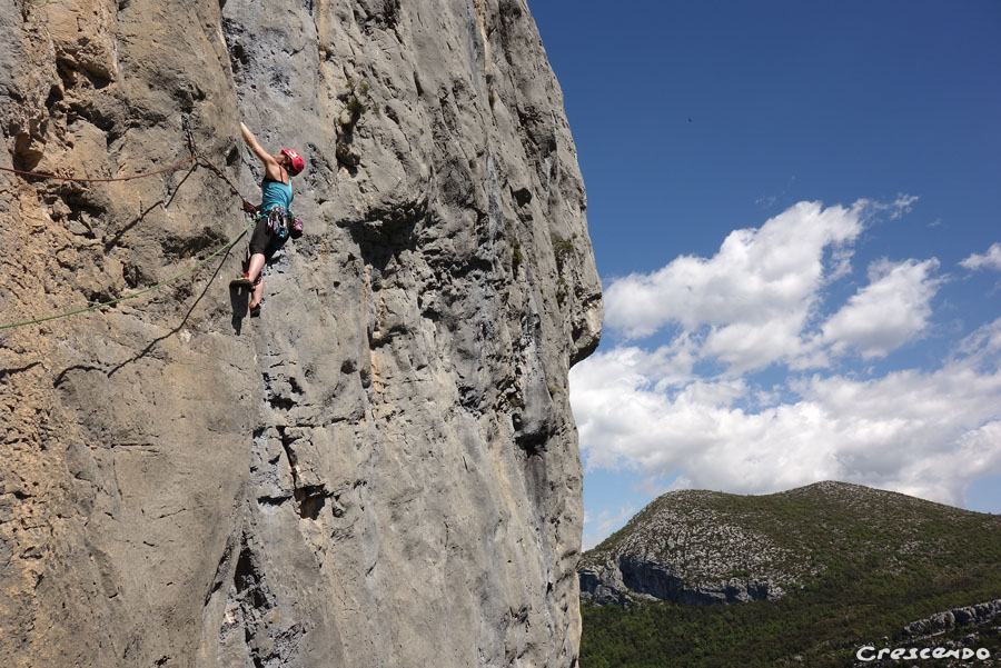 Verdon Escalès - Stage d'escalade en falaise