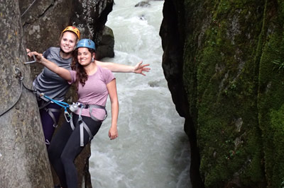 satge canyoning, stgae escalade, séjour multiactivitéz