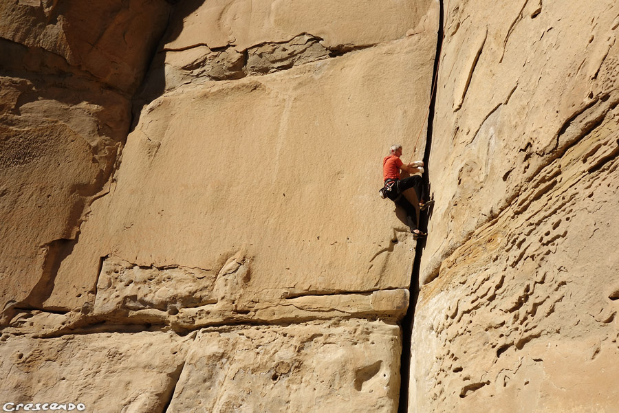 Esacalae, stage, fissure, Annot, avanture