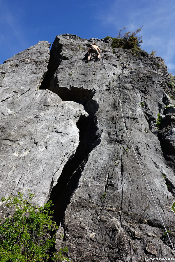 calcaire Hautes-Alpes, grimpe à Guillestre, escalade Queyras