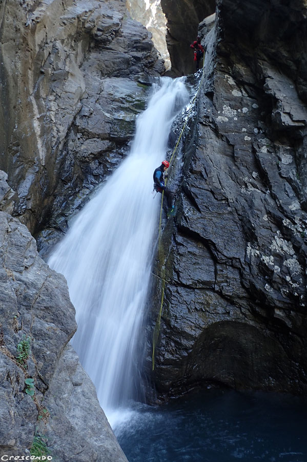 canyon des Oules, canyoning Oules, formation canyon