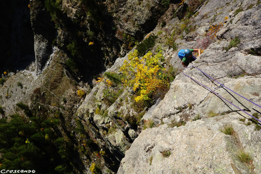 grimper à Ailefroide, grimper en granite