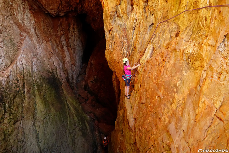 grimper dans les Calanques, séjour grande voie