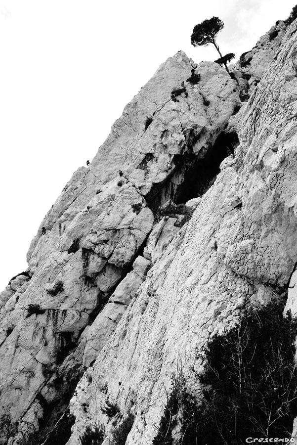 guide escalade, Dièdre Guem