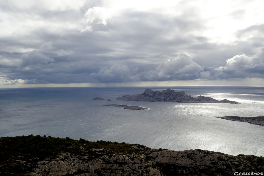 îles du Riou, gimpe et mistral