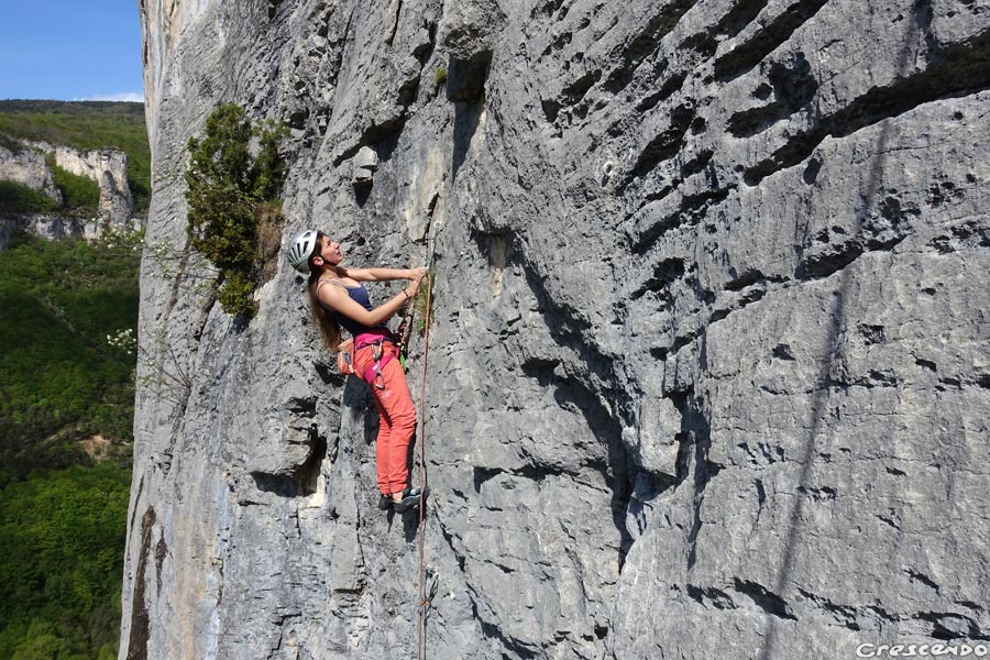 falaises d'Anses, escalade séjour