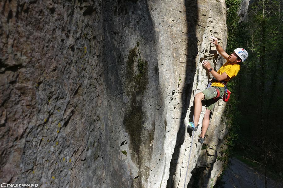 Séjour escalade sur les falaises d&rsquo;Omblèze