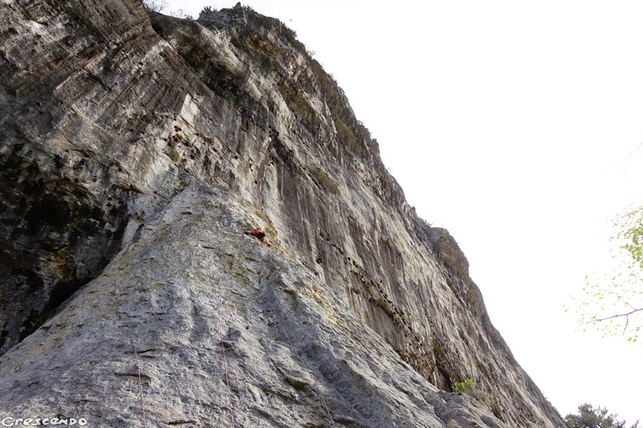stage escalade Omblèze, grimper dans la Drôme
