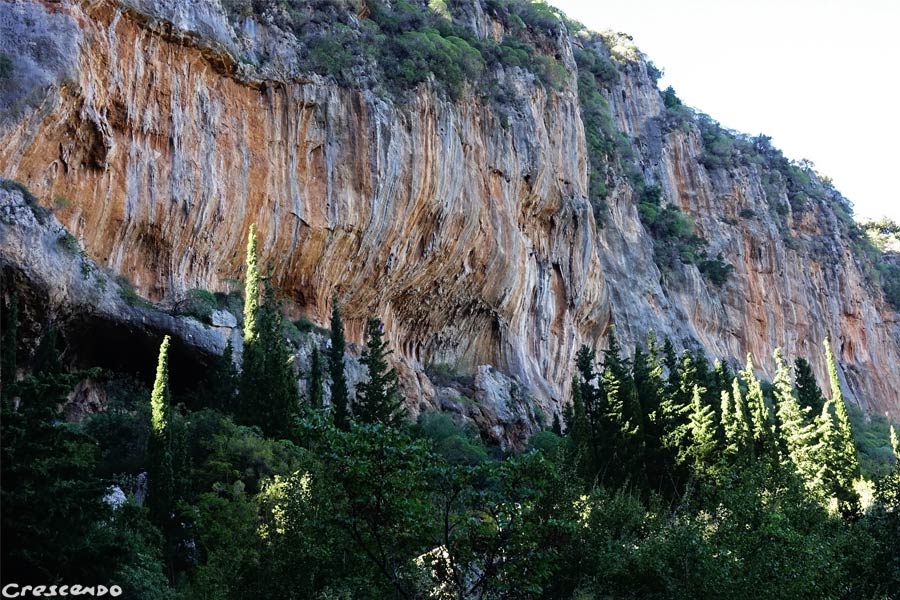 Watermill, Kyparissi escalade, grimpe en Grèce, séjour escalade