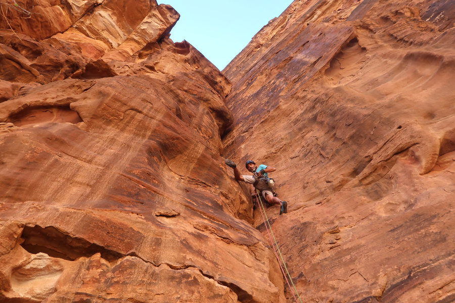 voyage escalade Jordanie