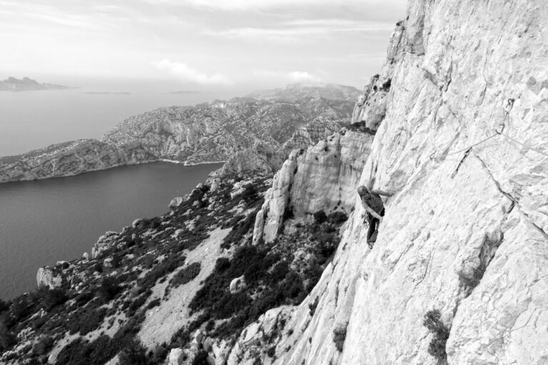 grimper dans les Calanques, escalade Candelle