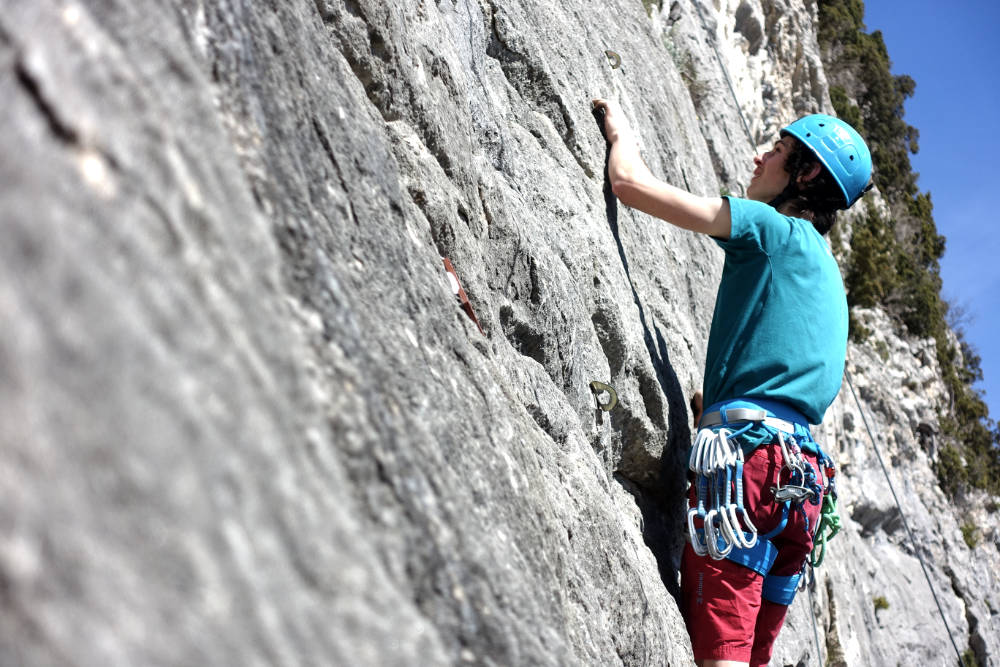 Grès de Saou, falaise de Saou, escalade à Saou
