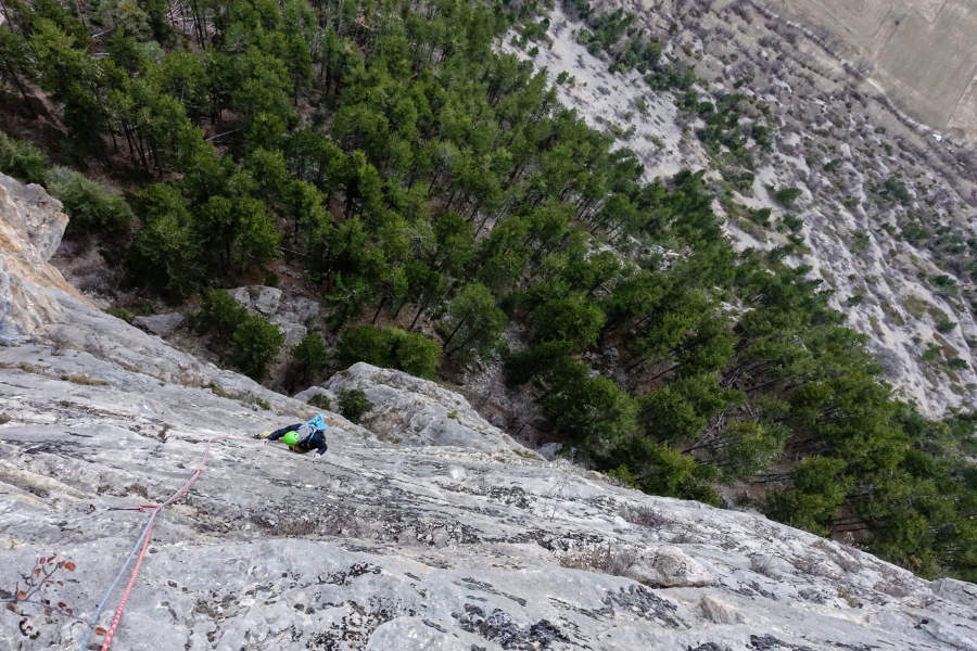 esclade perfectionnement, escalade Freissinieres