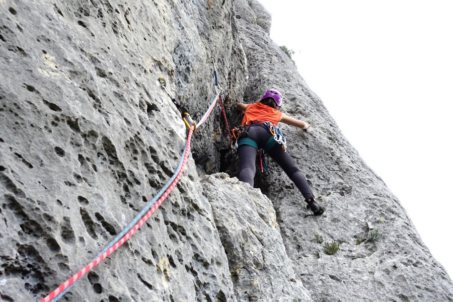 GRIMPER vERDON, SORTIE ESCALADE GRANDE VOIE