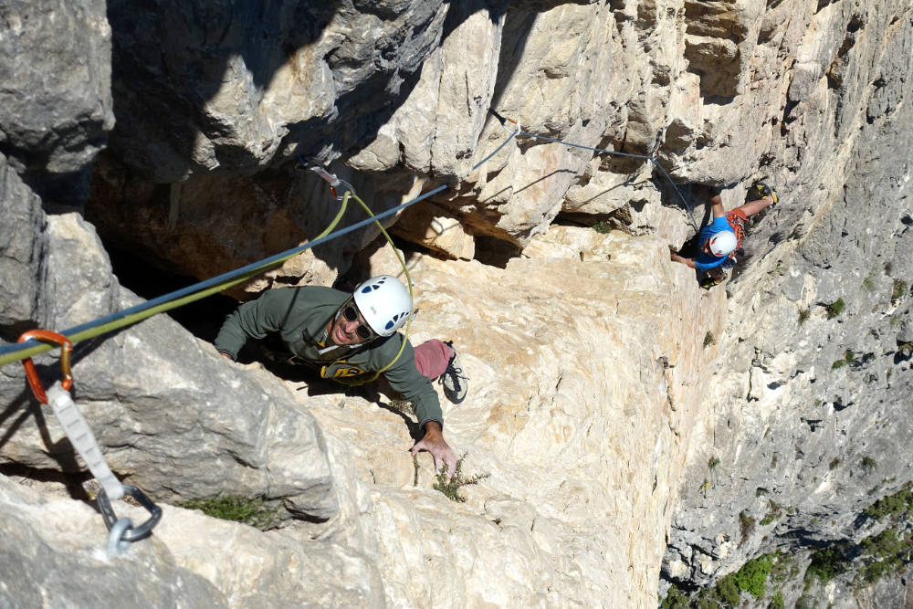 grimper dans la Drômr, partir en séjour escalade