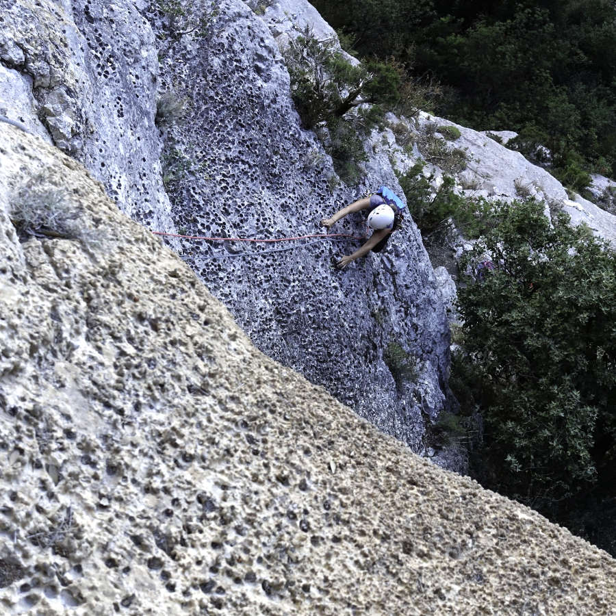 stage grande voie Verdon, guide escalade