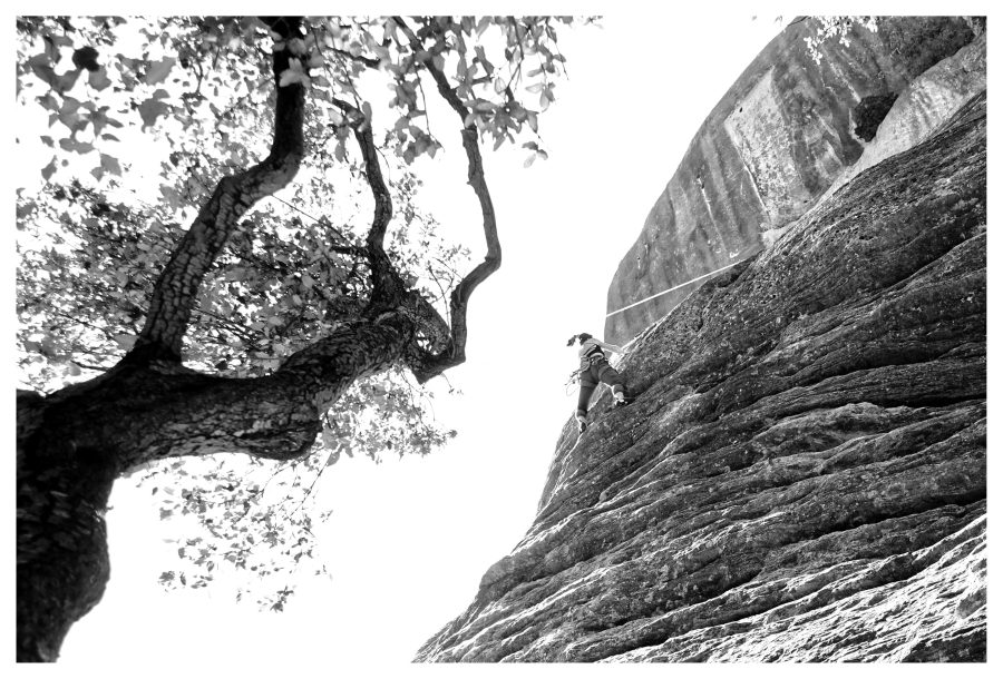 escalade perfectionnement falaise