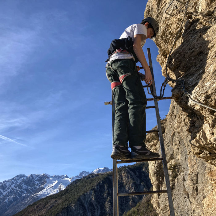 via ferrata écrins, via ferrata hiver